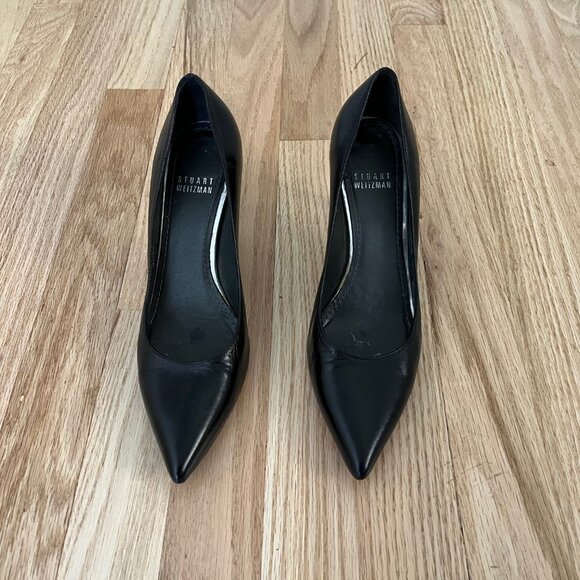 Stuart Weitzman Pointed Toe Pumps - Picture 1 of 5